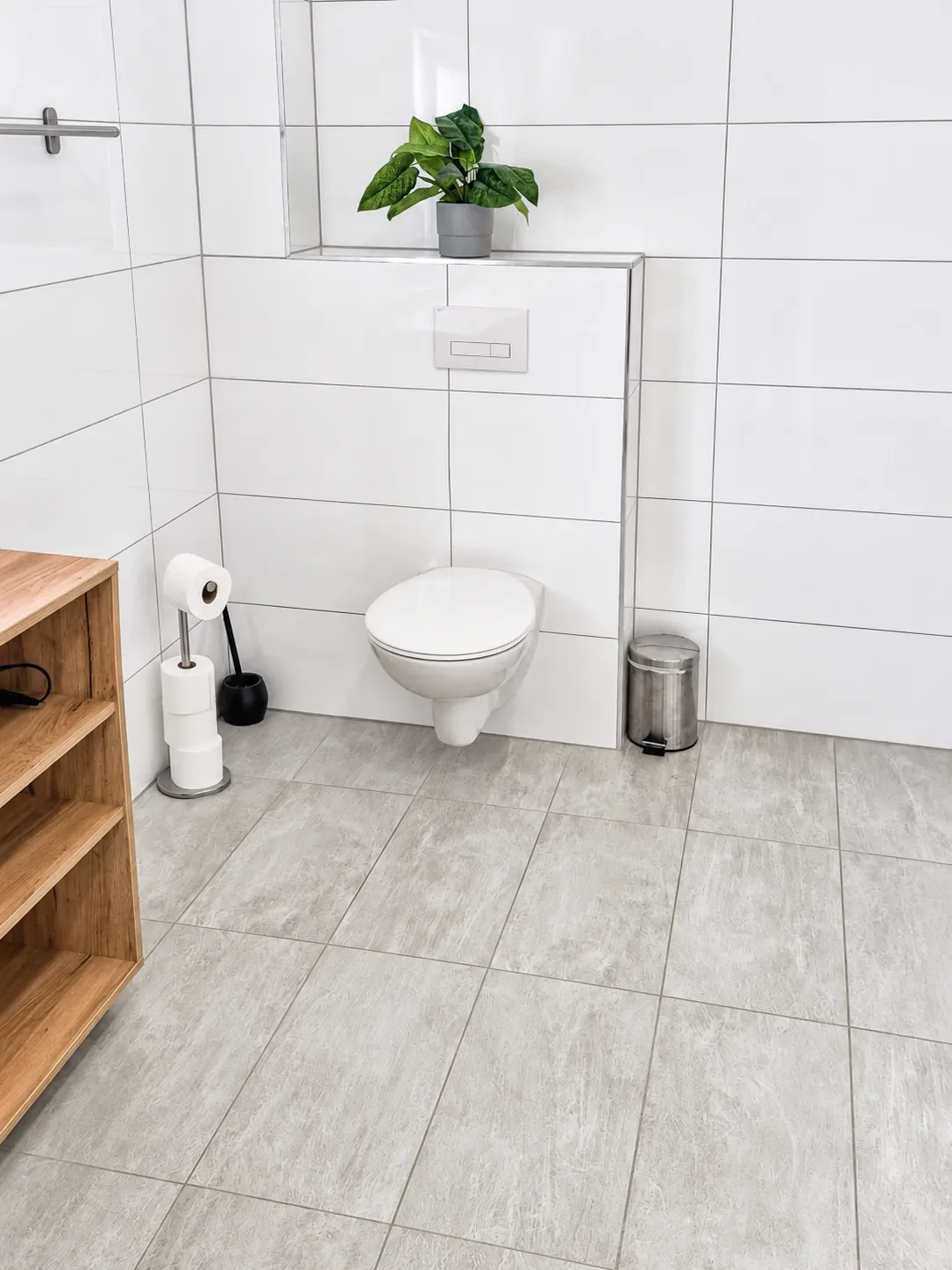 Badezimmer im Obergeschoss: WC